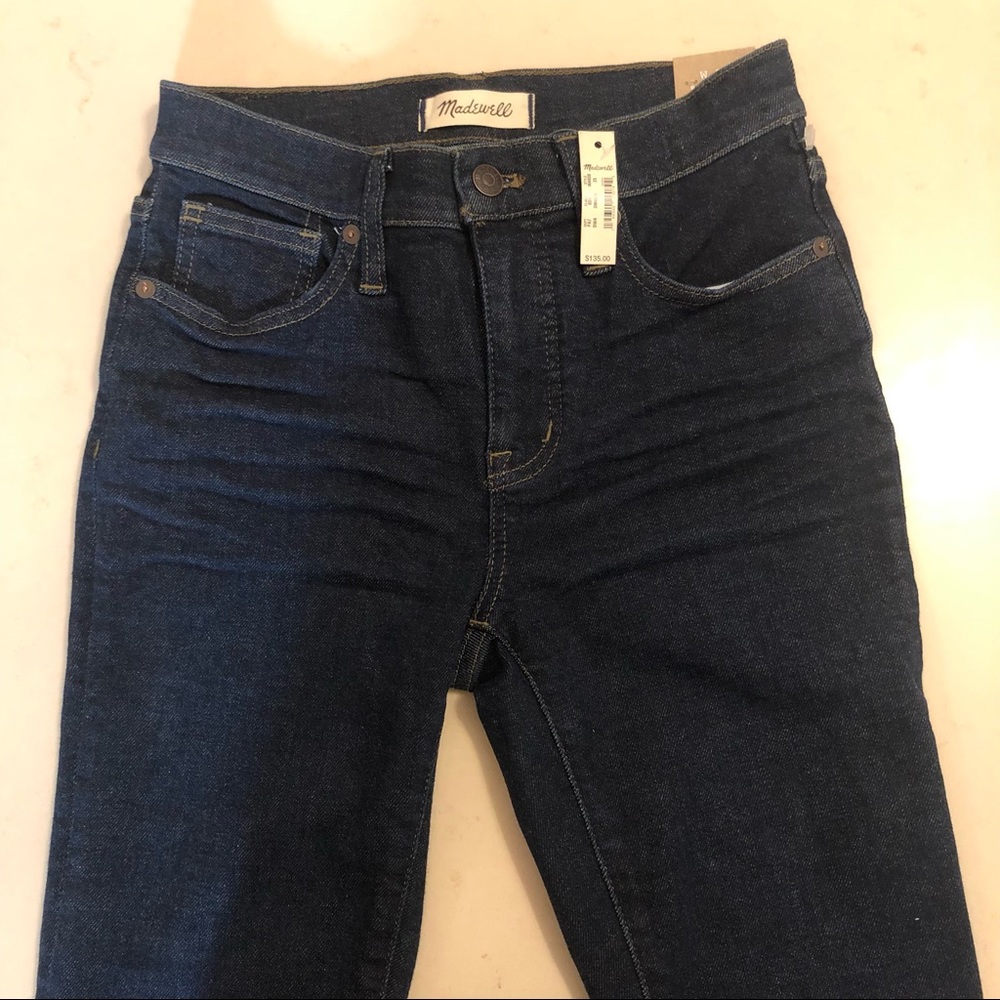 New- Madewell 9” Mid-rise Skinny Jeans, Size W25 - Picture 4 of 16